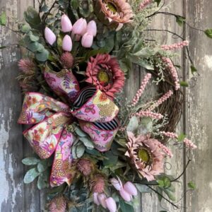 Pink and Mauve Floral Show Stopper