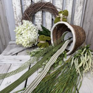 Whispering Meadow Bunny Wreath Supplies