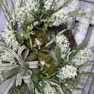 Whispering Meadow Bunny Wreath