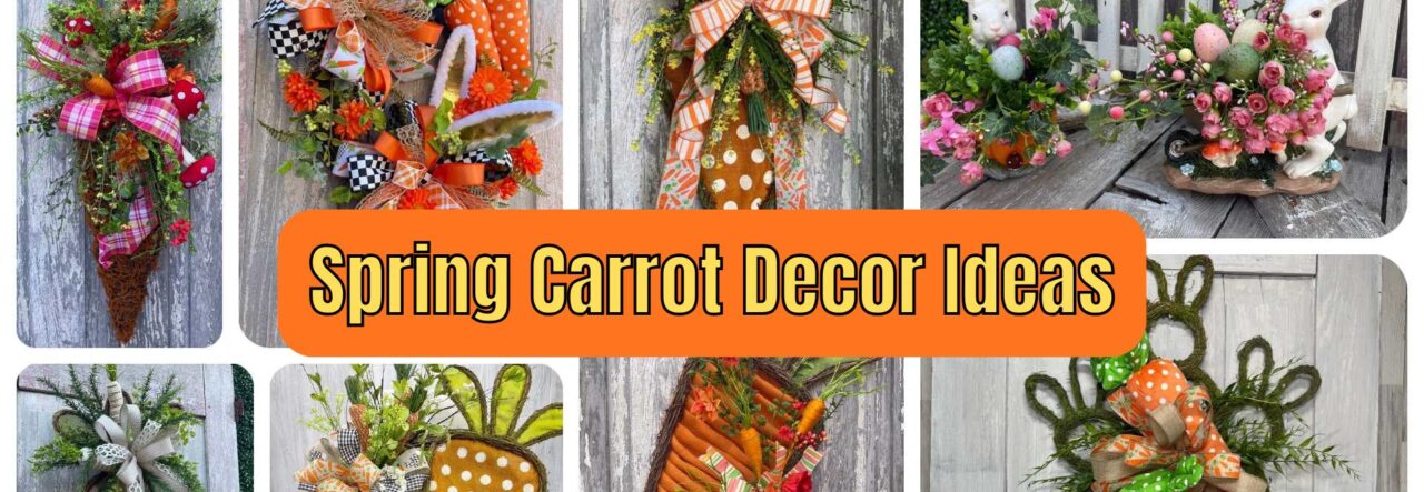 Spring Carrot Decor Ideas
