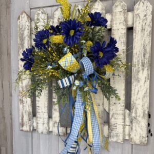 Grace in Blue Wall Pocket