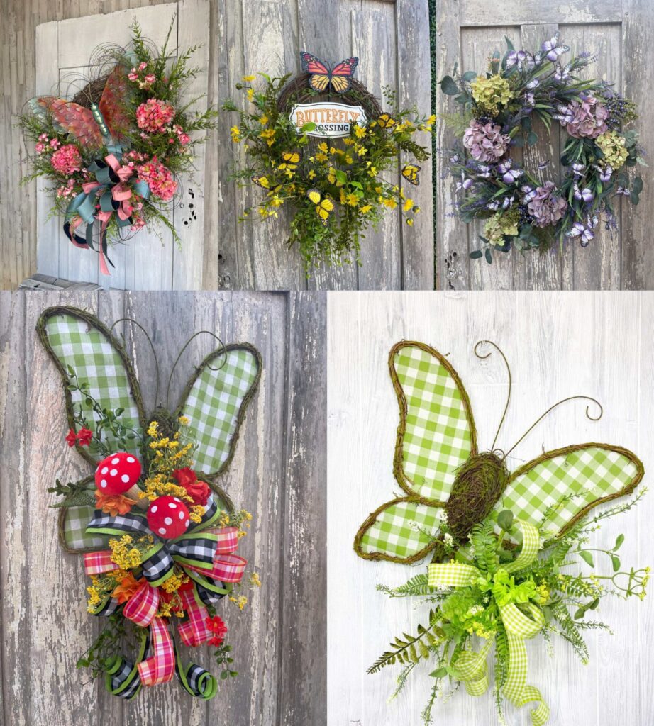 Butterfly Wreath Ideas Compilation