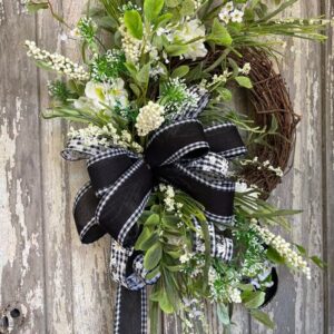 Easy Hydrangea Wreath