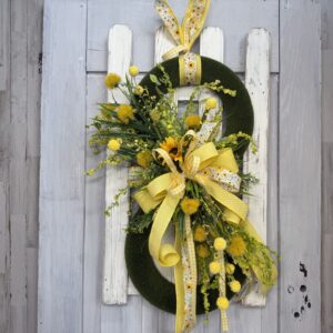 Sunlit Garden Double Wreath