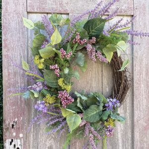 Purple Berry and Greenery Wreath Kit (2)