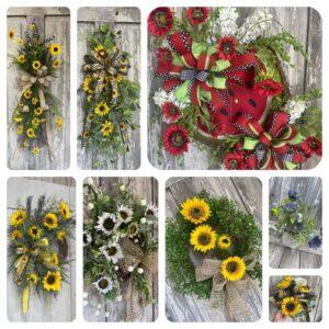 Colorful Sunflowers Compilation
