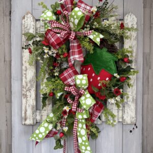 Strawberry Fields Wreath