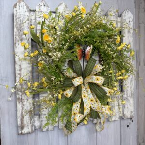 Butterflies and Sunshine Wreath Kit