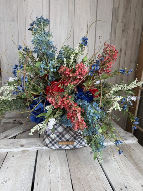 Old Glory Floral Arrangement