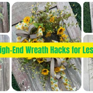 High-End Wreath Hacks for Less