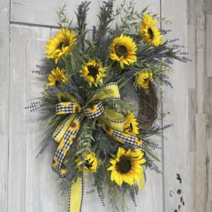 Sunflower Spring To Summer Wreath