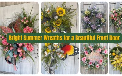 Summer Showstopper Wreaths: 6 DIY Front Door Designs That Look Designer-Made