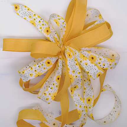 Oversized Loopy Bow for a Wreath