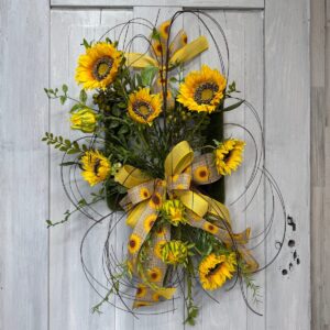 Sunflower Moss Wreath Kit