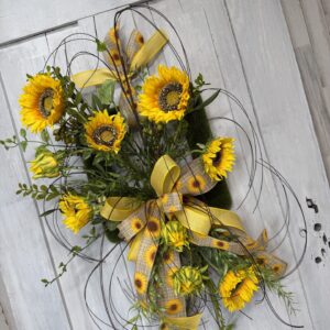 Sunflower Moss Wreath Kit