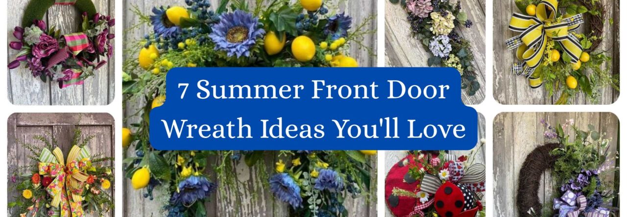 Summer Front Door Wreath