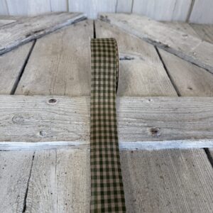 1.5" Primitive Gingham Check Ribbon RV0132036