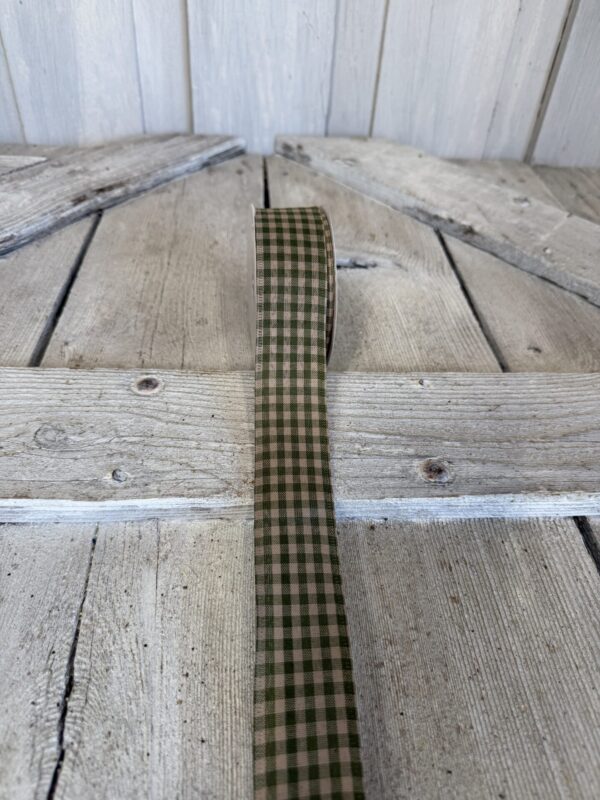 1.5" Primitive Gingham Check Ribbon RV0132036