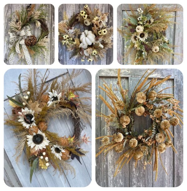 DIY Neutral Fall Wreaths Compilation