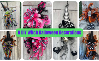6 DIY Witch Halloween Decorations | Wreaths, Swags & Centerpiece Ideas