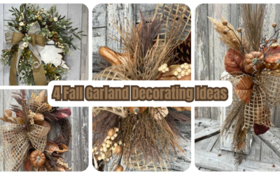 Fall Garland Decorating Ideas | 4 DIY Autumn Floral Projects