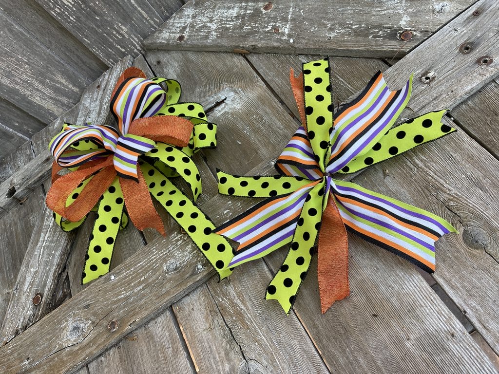 Bright Halloween Bows