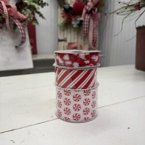 Peppermint Twist Christmas Ribbon Bundle